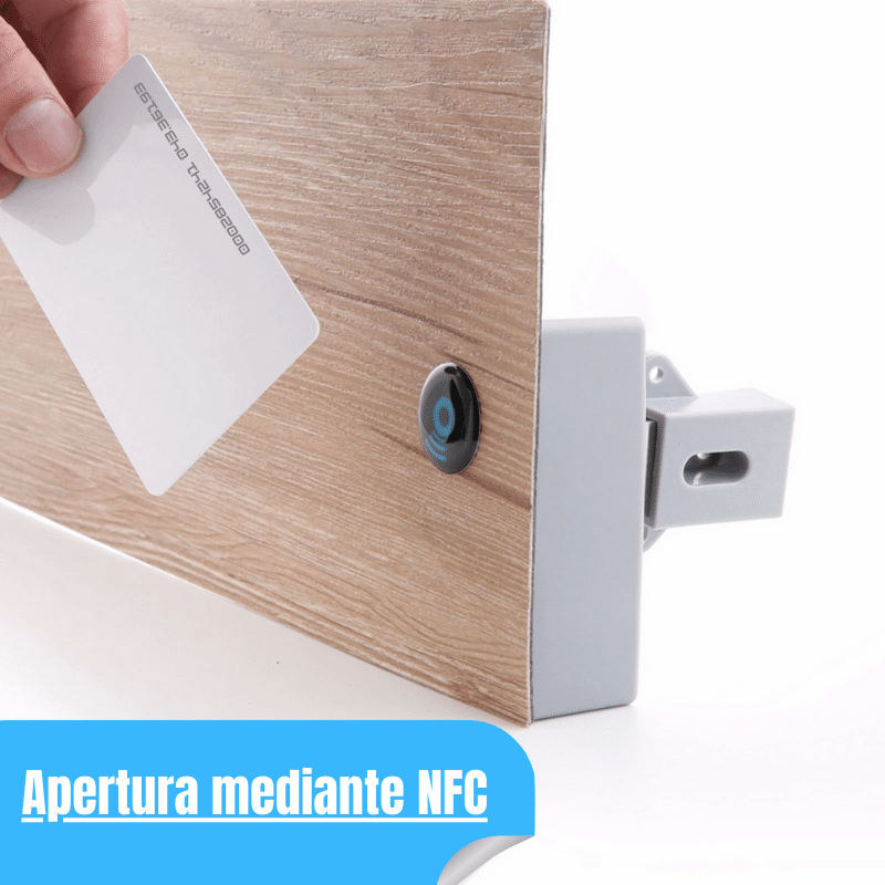 Pestillo NFC para puertas y cajones +
