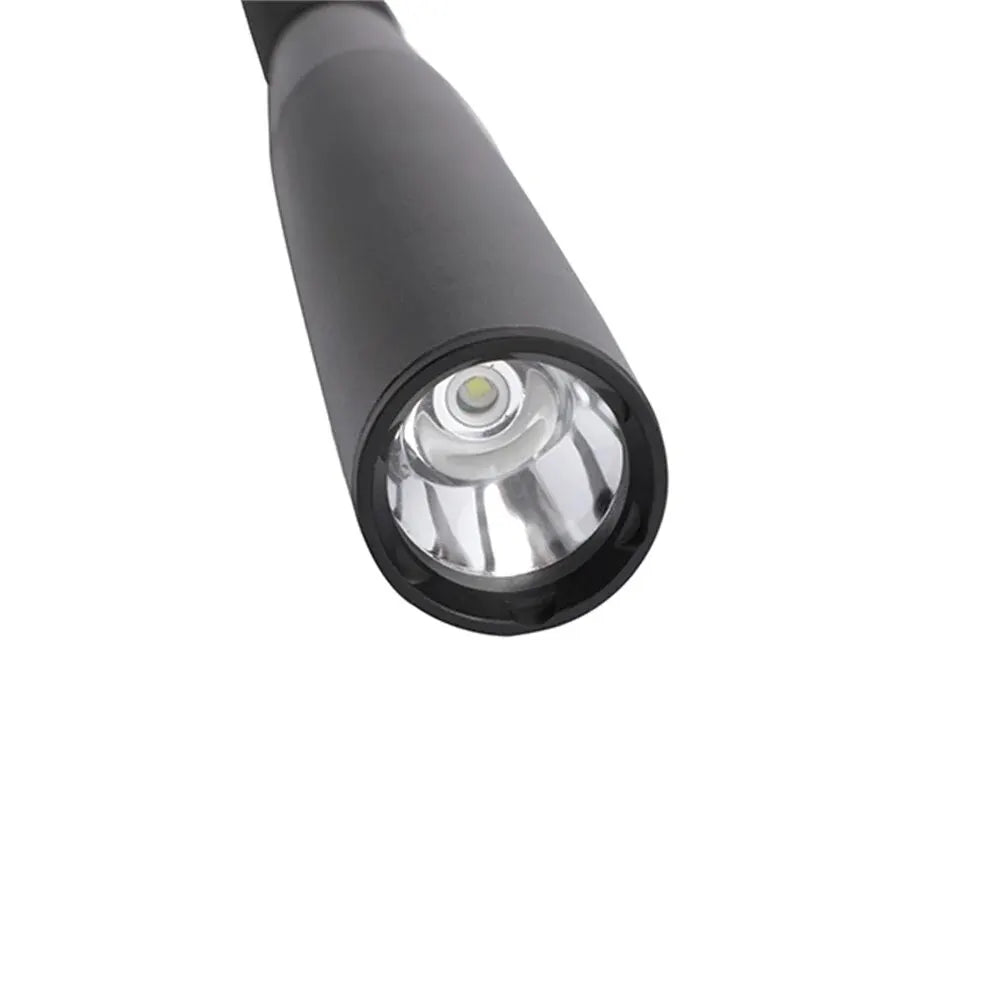 Linterna de aluminio en forma de bate (diferentes tamaños) - Iluminación y protección personal para emergencias